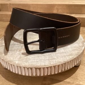 American Eagle Outfitters Brown Full Grain Leather Belt